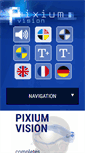 Mobile Screenshot of pixium-vision.com